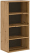 vidaXL - Bijzetkast - ODDA - 40x24x79 - cm - massief - grenenhout