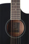 J.N Guitars Bessie BES-ACE Black E/A westerngitaar
