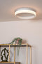 Lucide ESTREJA - Plafonnière - Ø 40 cm - LED 3 StepDim - CCT 2500K/3000K - Wit
