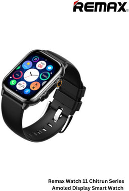Remax WATCH11 - SmartWatch - AMOLED Display - Zwart