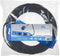ProPlus CEE 3-weg Stekkerdoos - 20 Meter - 2x Schuko + 1x2-USB - Blauw
