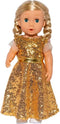 Poppenjurk Golden Star, 35-45 cm