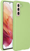 Accezz Galaxy S21 Plus - Liquid Silicone Backcover - Schokabsorberend - Groen