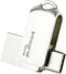 Integral 360-C - Dual USB-C Flash Drive - 128GB - Zilver