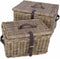 Fietsmand-Met deksel-Bakkersmand-50x40xH30-Riet-Rotan