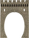 Vollmer 48100 H0 Tunnelportaal 1-sporig Kant-en-klaar model