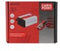 Carpoint Omvormer - 12V>230V - Continu vermogen 300W - Piekvermogen 600 Watt – Uitgang Frans/Belgisch stopcontact - USB poort om ander apparaat op
