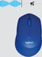 Logitech M330 Silent Plus - Draadloze Muis - 90% stiller - Blauw