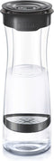 BRITA waterfilterkaraf - 1,3l - incl. 1 MicroDisc filter - vermindert PFAS chloor herbiciden pesticiden - zwart
