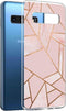 iMoshion Hoesje Geschikt voor Samsung Galaxy S10 Hoesje Siliconen - iMoshion Design hoesje - Roze / Meerkleurig / Goud / Pink Graphic