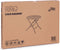 Inklapbare tafel - HDPE houtimitatie - 7,5 kg - weerbestendig