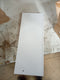 vidaXL - Wandschap - met - lade - 60x23,5x10 - cm - MDF - wit
