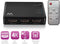 Ewent EW3730 - 4K HDMI Switch - 3-poorts met afstandsbediening - Zwart