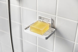 Yamazaki Tower - Zelfklevend Zeepbakje - Muurbevestiging - Wit