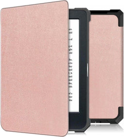 imoshion E-reader Hoesje - Geschikt voor Kobo Nia - Slim Soft Case Sleepcover Bookcase - Rosé Goud