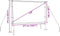 vidaXL - Projectiescherm - met - statieven - 120 - inch - 16:9