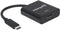 Manhattan 152020 - USB 3.2 Gen 2 naar DisplayPort Adapter - 21cm - Zwart