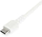 Startech.com RUSB2AC2MW - USB 2.0 naar USB-C kabel - 2m - 60W - Wit