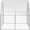 vidaXL - Kippenren - 3x2x2 - m - gegalvaniseerd - staal