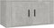 vidaXL - Tv-wandmeubel - 80x34,5x40 - cm - betongrijs