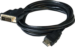 Club3D CAC-1210 - DVI naar HDMI Adapterkabel - UHD/3840 x 2160 @ 30 Hz - Zwart