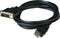 Club3D CAC-1210 - DVI naar HDMI Adapterkabel - UHD/3840 x 2160 @ 30 Hz - Zwart