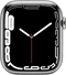 Apple Watch Series 7 - 45mm - Roestvrij staal - Zilver - GPS + Cellular