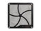 Silverstone FF141B - Fanguard - 140mm fan grille en filter kit - Zwart