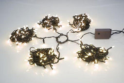 Speed Light LED - 330 leds - warmwit - groene kabel - modulator - 24 V (voor bomen tot 240 cm)