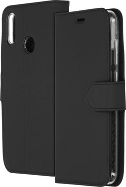 Accezz Hoesje Geschikt voor Huawei Y7 (2019) Hoesje Met Pasjeshouder - Accezz Wallet Softcase Bookcase - Zwart