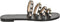 GUESS Cevan - Slippers - 4 bandjes met steentjes - Zwart