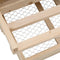 vidaXL - Kippenlegkast - 2 - compartimenten - 63x40x65 - cm - massief - grenenhout