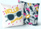 Kussenhoes HappyFriday Aware Hello sunshine Multicolour 50 x 50 cm 2 Onderdelen