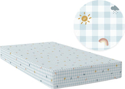 Onderlaken HappyFriday Weather Multicolour 105 x 200 x 32 cm