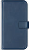 Selencia Galaxy A50 / A30s - Echt Lederen Bookcase - Ruimte voor 3 pasjes - Blauw