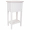 Nachtkastje Alexandra House Living Wit 26 x 69 x 37 cm