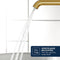 GROHE Essence New - Wandgemonteerde Inbouw Wastafelkraan - lange uitloop - mat goud - 19967GN1