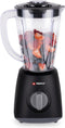 Alpina Blender Smoothie 1,5 Liter - Smoothie Maker 400 Watt - 2 Snelheden - Zwart