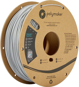 Polymaker PA07003 Filament PLA Pro Hoge stijfheid, Slagvast 1.75 mm 1000 g Grijs PolyLite™ 1 stuk(s)