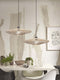 GOOD&MOJO Hanglamp Zanzibar - Rotan Wit - Ø40x12cm - Modern - Hanglampen Eetkamer, Slaapkamer, Woonkamer