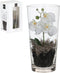 Witte Orchidee/Phalaenopsis kunstplant 30 cm voor binnen - Kunstplanten/nepplanten/binnenplanten