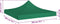 vidaXL - Partytentdak 270 g/m² - 2x2 m - Groen
