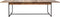 Riviera Maison Eettafel Uitschuifbaar - Shelter Island Dining Table Extendable - 220/300x90 cm - Zwart