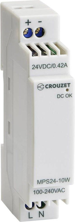 Crouzet Miscellaneous DIN-rail netvoeding 0.42 A 10 W Aantal uitgangen: 1 x Inhoud: 1 stuk(s)