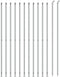 vidaXL - Gaashek - met - flens - 1,8x25 - m - zilverkleurig