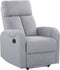 Relaxfauteuil SOMERO Stof Grijs