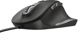 Trust Fyda - Ergonomische Draadloze Muis - 600-5000 DPI - Zwart