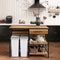 SoBuy FSB71-PF - Buffetkast - 1 Lade 2 Planken - Bruin
