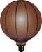Anna's collection - Led Bulb Palm Leaf Pattern Matt Gold 200X280Mm...