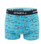 O'Neill Heren Boxershorts 3-Pack – Comfortabele Katoenmix – Cloudy Blue, Zwart & Grijs – Maat M